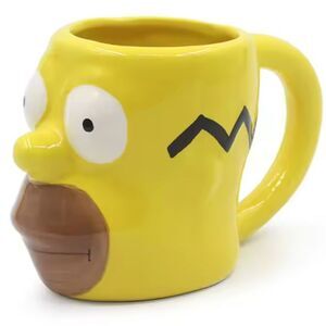The Simpsons Homer 3D Ceramic Cartoon Mug 10–13 oz | Creative Super Fan Gift Cup
